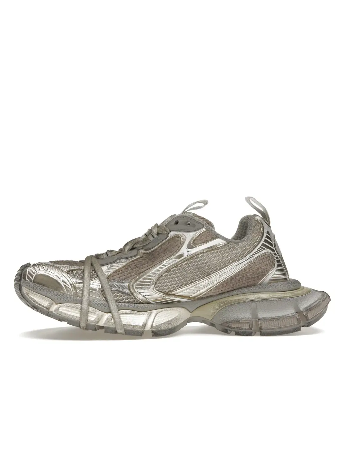 Кроссовки Balenciaga 3XL Off White — изображение 3 из 4, белый