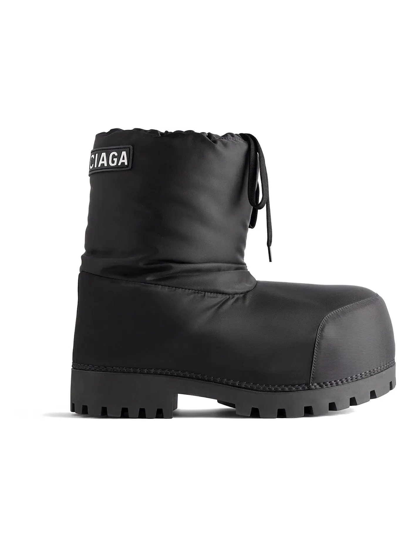 Ботинки мужские Balenciaga Alaska Low Boot, низкий профиль, шнуровка — изображение 1 из 1, черный