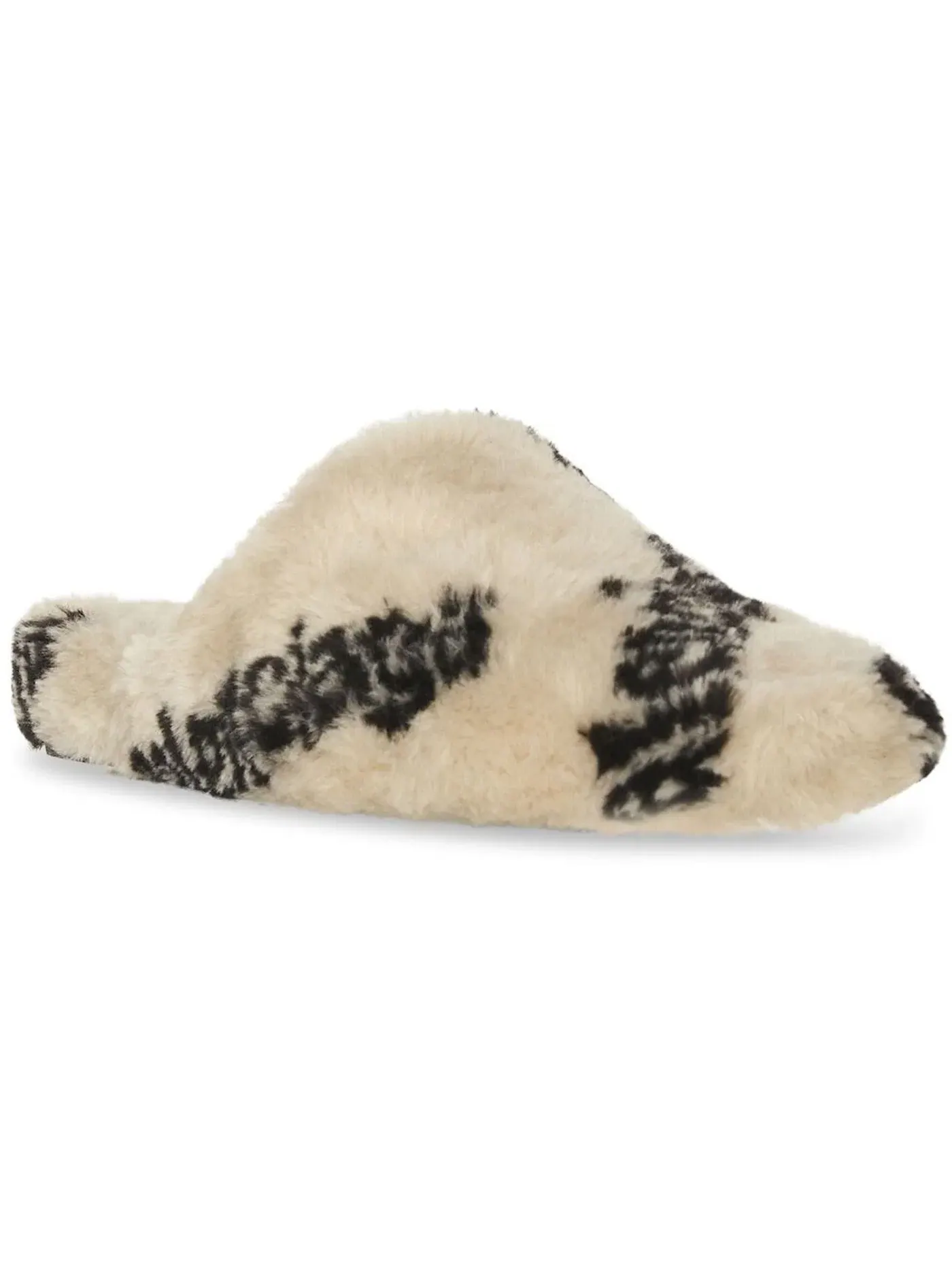 Мюли Balenciaga All Over Logo Mule — изображение 2 из 2, бежевый/черный