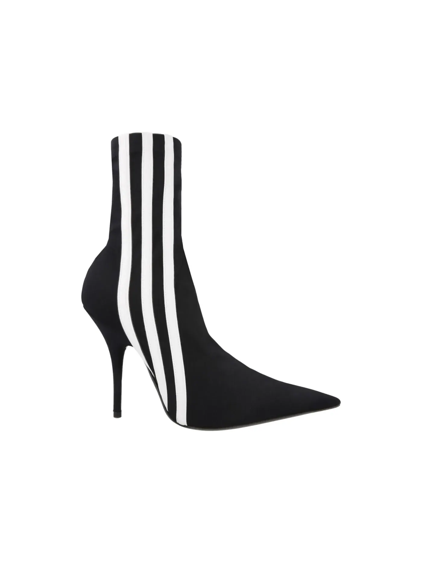 Ботильоны Balenciaga x Adidas Knife Booties, с принтом — изображение 1 из 3, белый