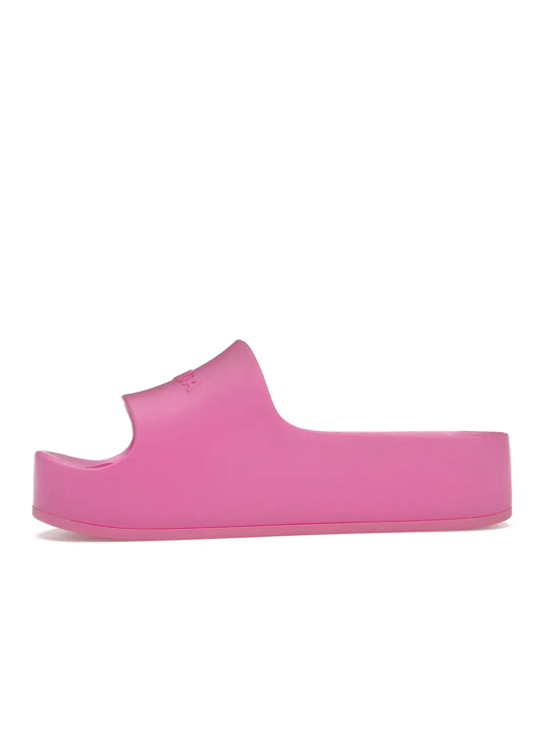 Сандалии-слайды женские Balenciaga Chunky Slide — изображение 3 из 4, розовый