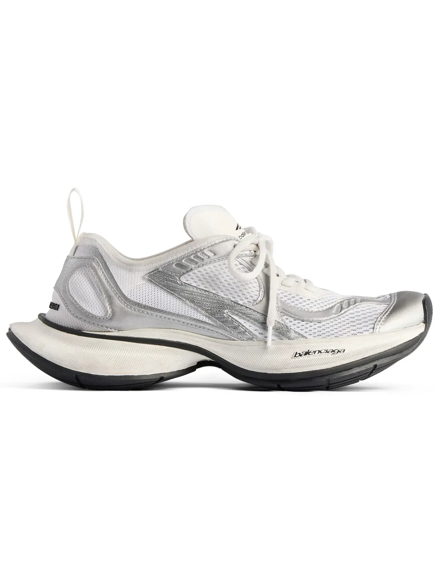 Кроссовки мужские Balenciaga Circuit White/Silver — изображение 1 из 1, белый/серебристый