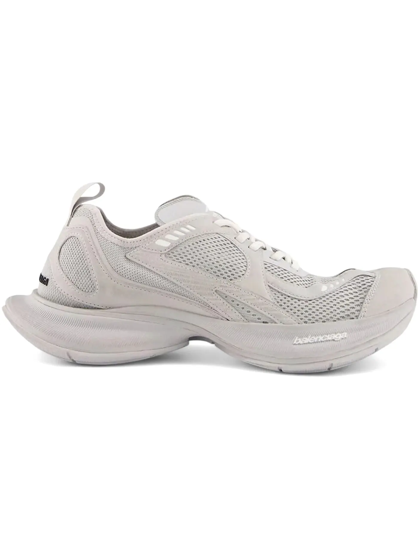 Кроссовки мужские Balenciaga Circuit Sneaker, с потертостями — изображение 1 из 1, светлый серый