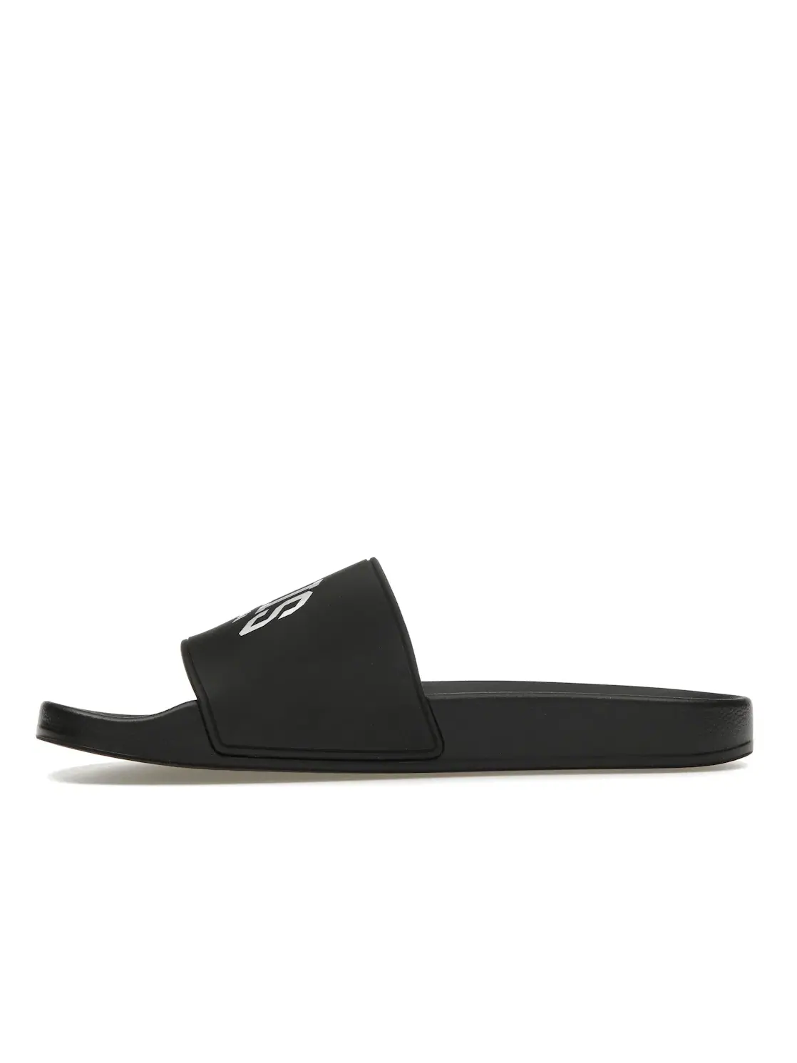 Шлепанцы мужские Balenciaga City Pool Slide — изображение 3 из 4, черный/белый