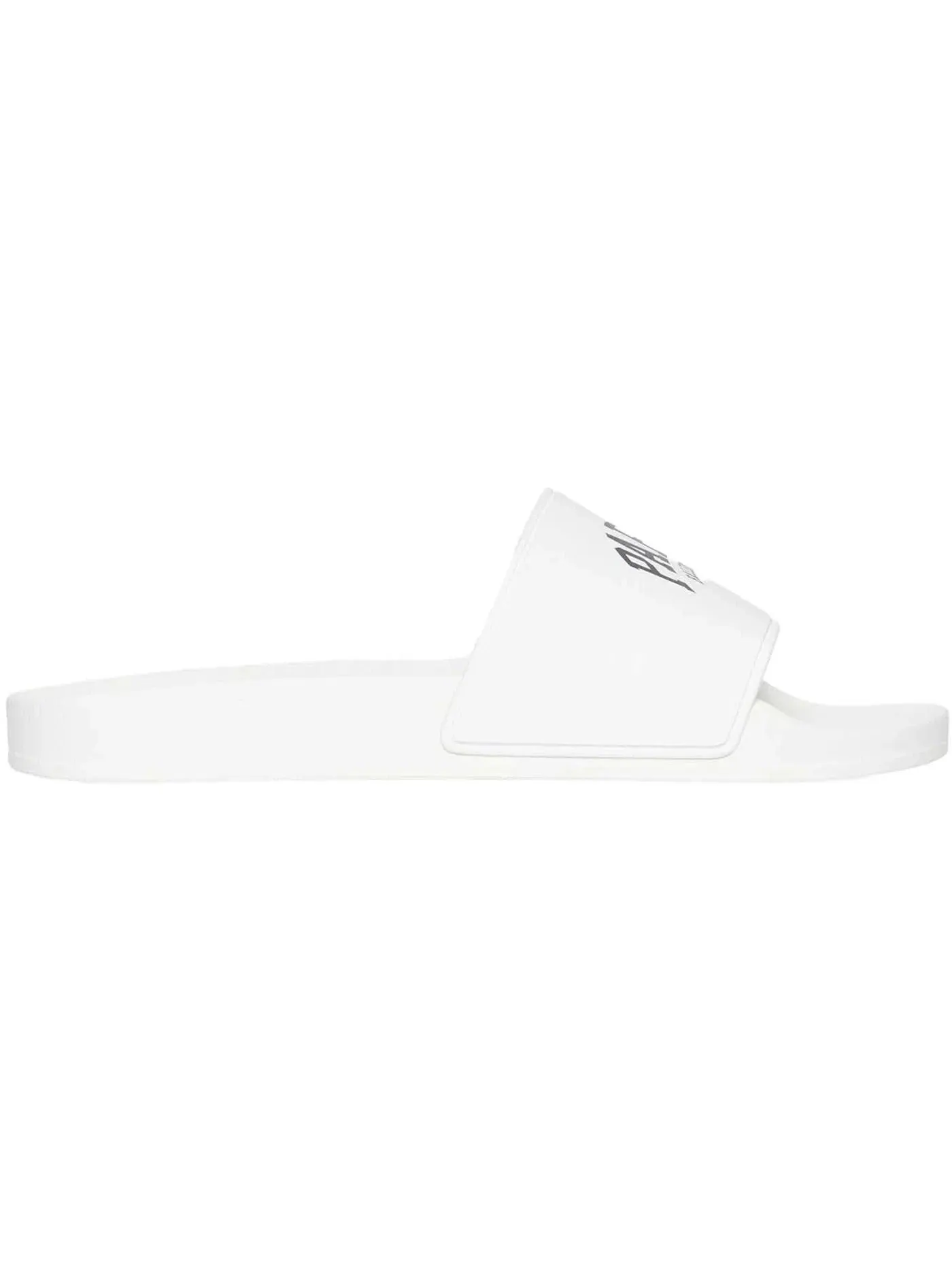 Шлепанцы Balenciaga City Pool Slide — изображение 1 из 1, белые с черным