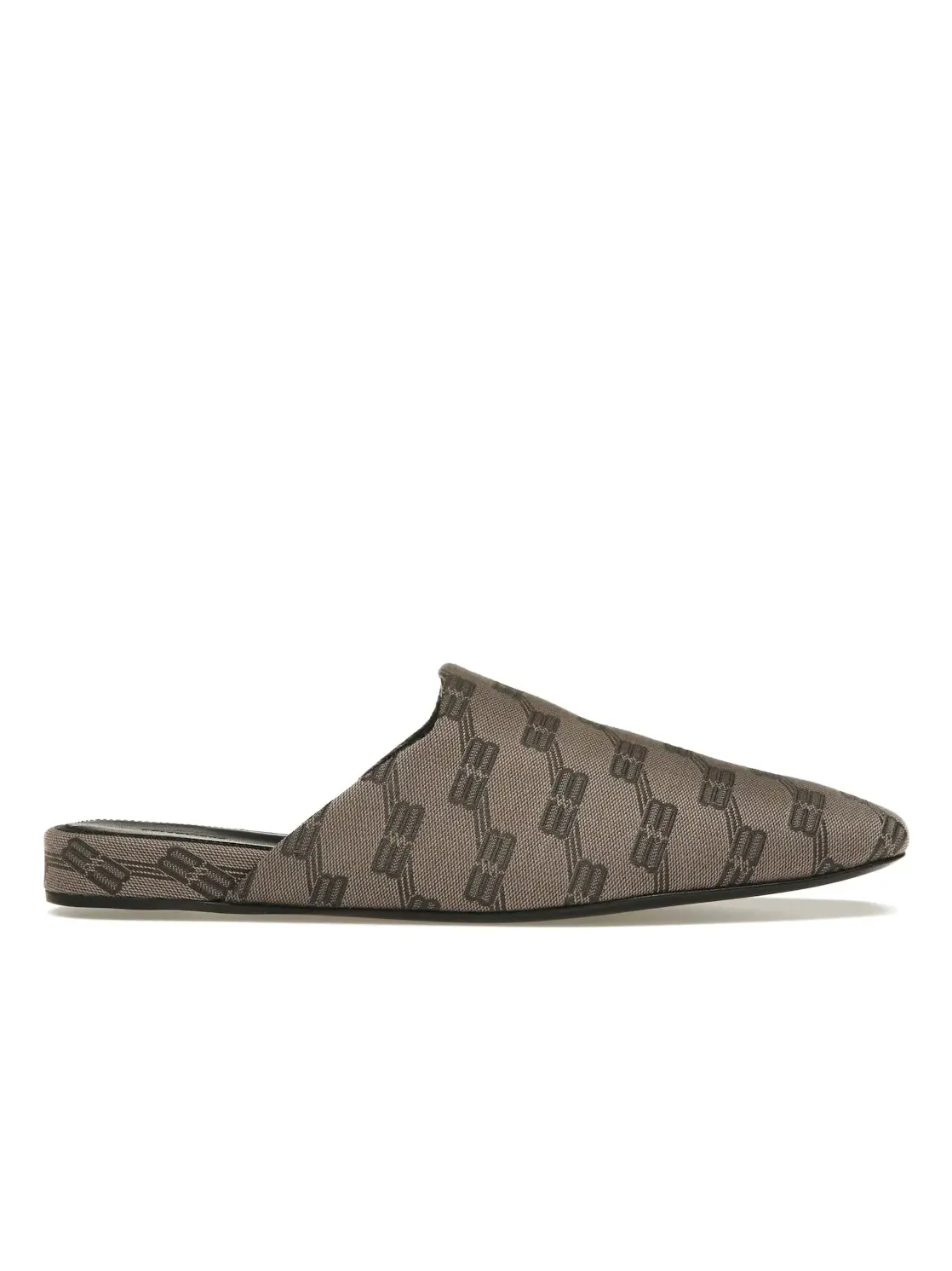 Тапочки-мюли мужские Balenciaga Cozy Jacquard Mules — изображение 1 из 4, коричневый/черный