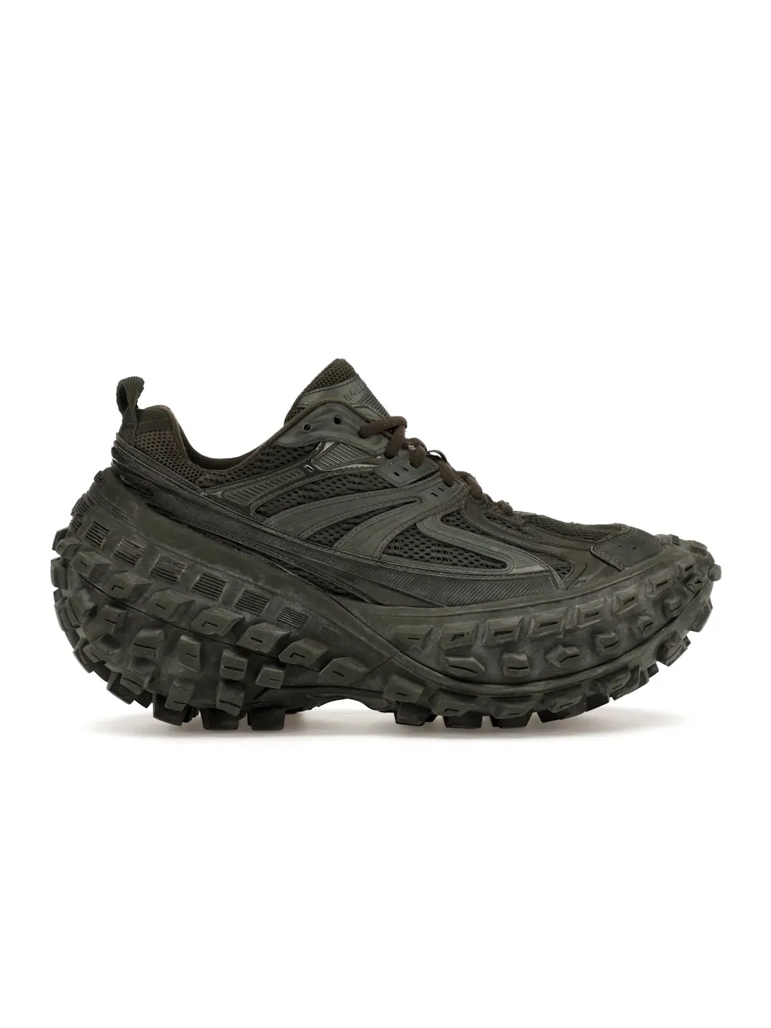 Кроссовки мужские Balenciaga Defender, на толстой подошве — изображение 1 из 4, зеленый