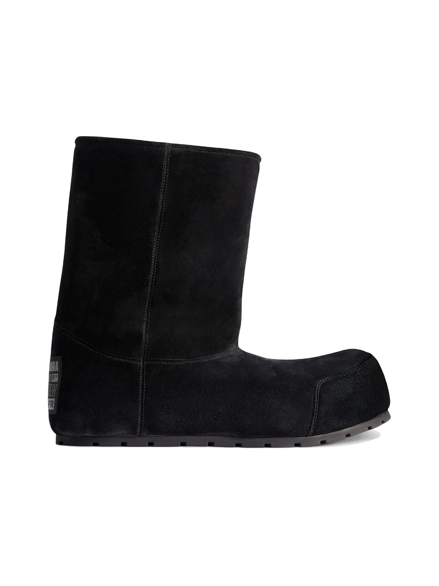 Ботинки мужские Balenciaga Dumbo Bootie, с изношенным эффектом — изображение 1 из 1, черный