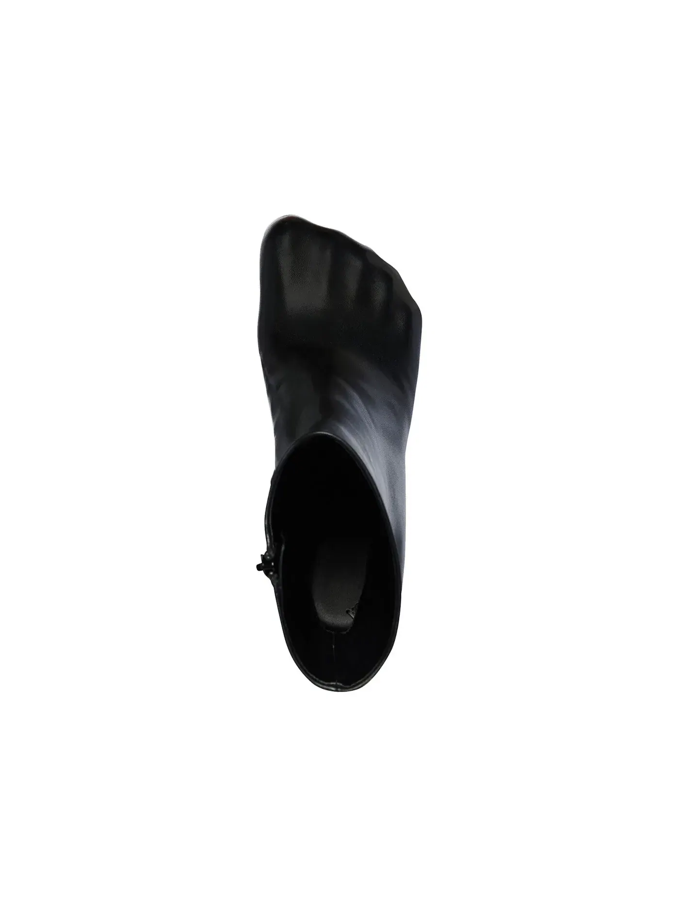 Ботильоны Balenciaga Fetish 80mm Bootie, черные, из овчины, на каблуке 80 мм — изображение 4 из 4, черный