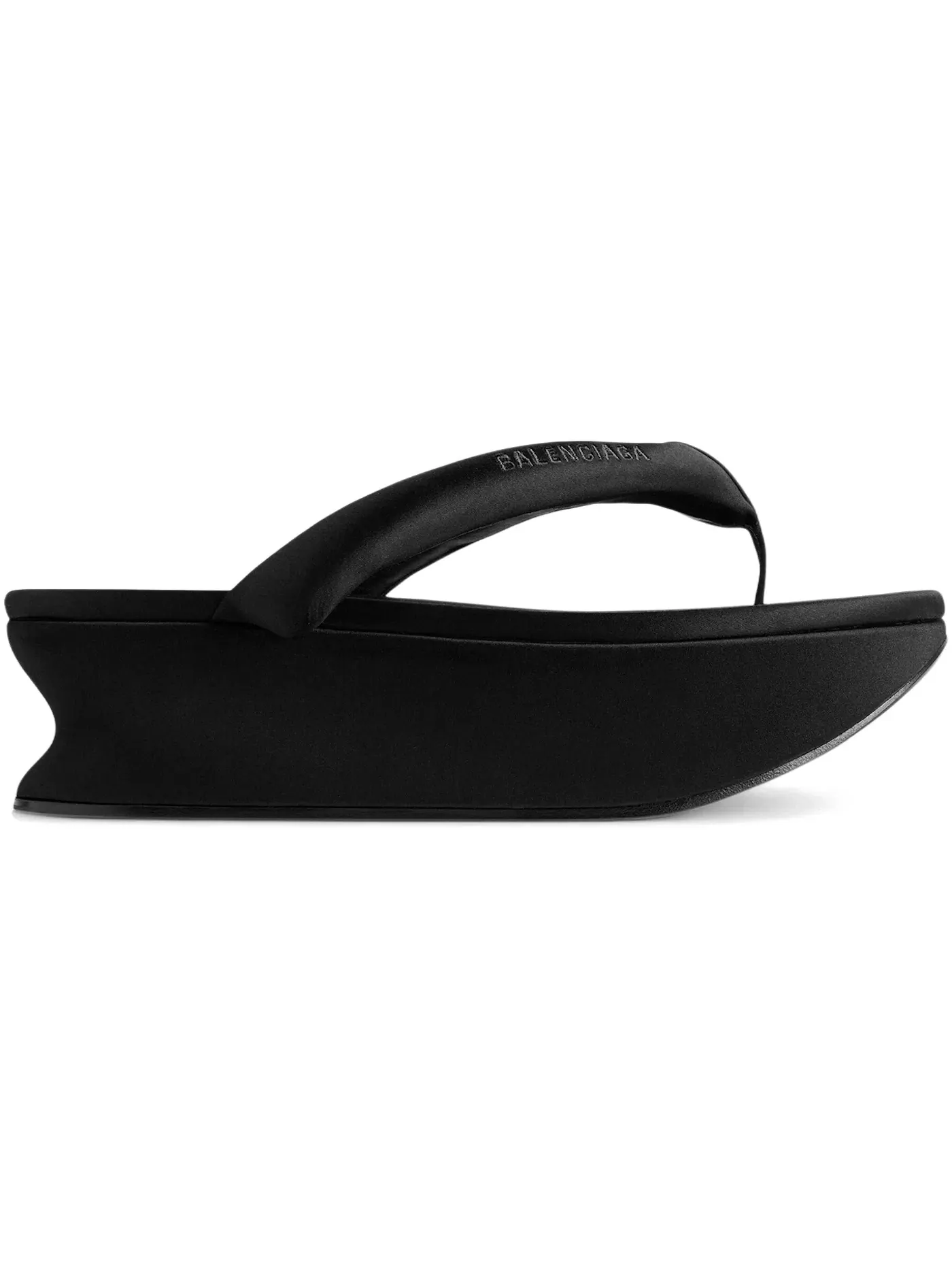 Сандалии-вьетнамки женские Balenciaga Gaeta — изображение 1 из 1, черный