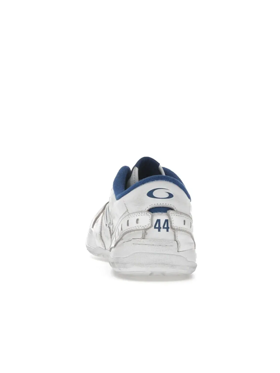 Кроссовки мужские Balenciaga Hamptons Worn-Out, эффект потертости — изображение 4 из 4, белый/темный синий