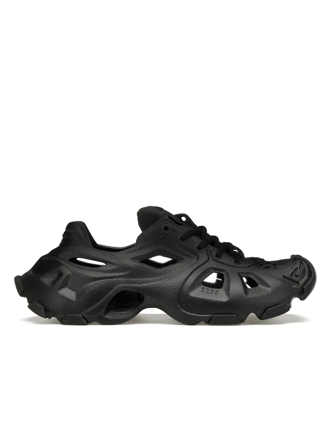 Кроссовки мужские Balenciaga HD Lace Up, кожаные, на шнуровке — изображение 1 из 4, черный