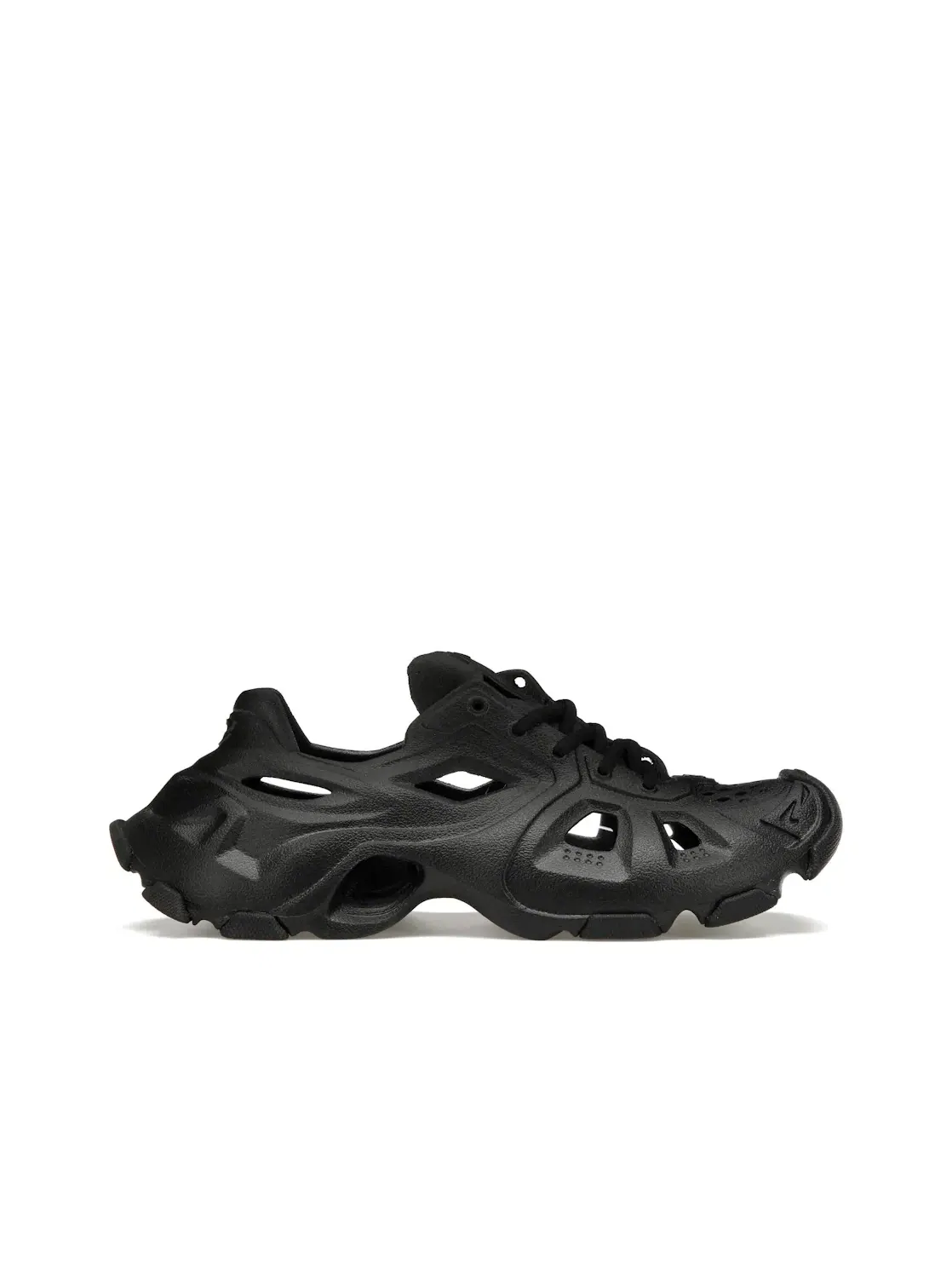 Кроссовки женские Balenciaga HD Lace Up, кожаные — изображение 1 из 4, черный