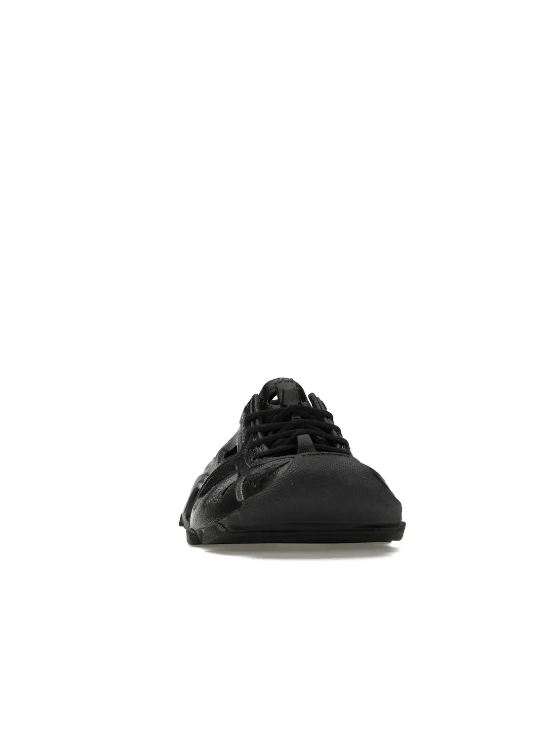 Кроссовки женские Balenciaga HD Lace Up, кожаные — изображение 2 из 4, черный