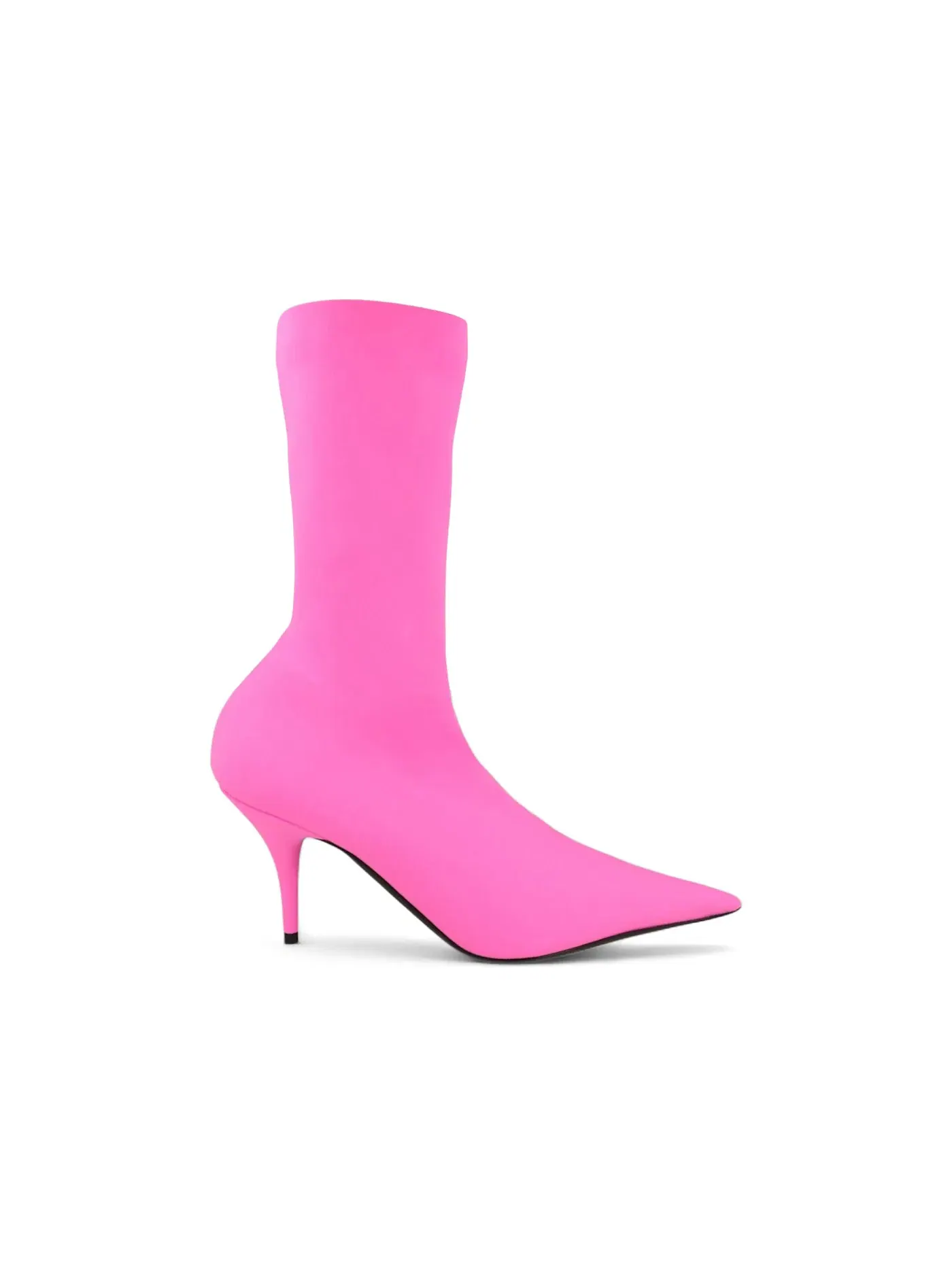 Туфли женские Balenciaga Knife Bootie M80 на каблуке с острым носком — изображение 1 из 3, розовый