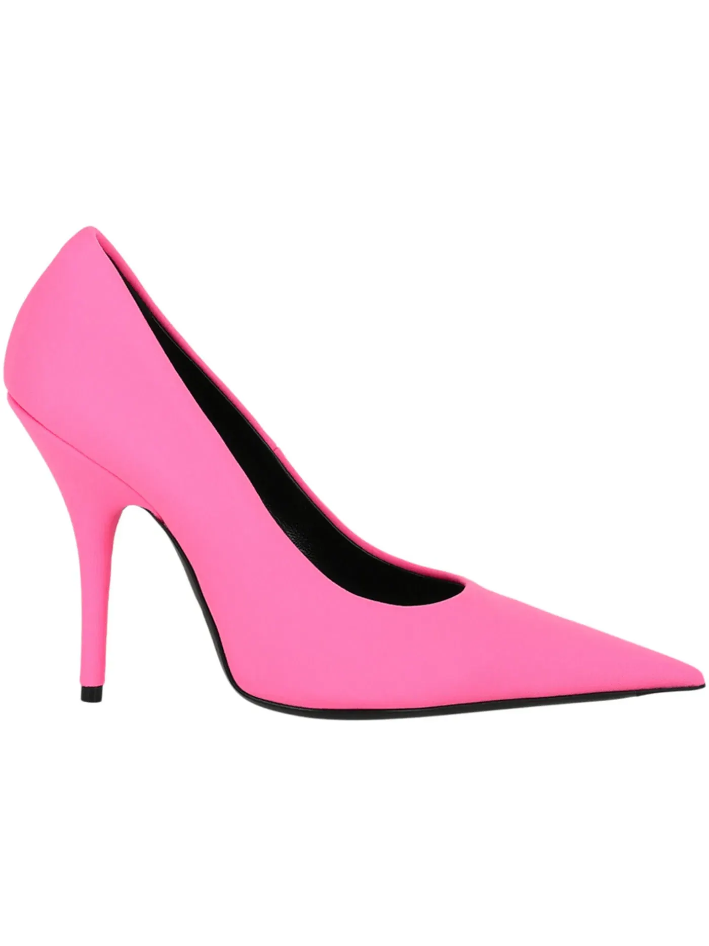 Туфли женские Balenciaga Knife Stiletto Pumps, на каблуке-шпильке — изображение 1 из 3, неоново-розовый