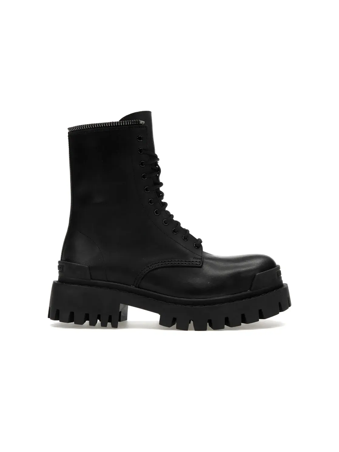 Женские ботинки на толстой подошве Master Lug Sole Boot Balenciaga — изображение 1 из 4, черный/черный