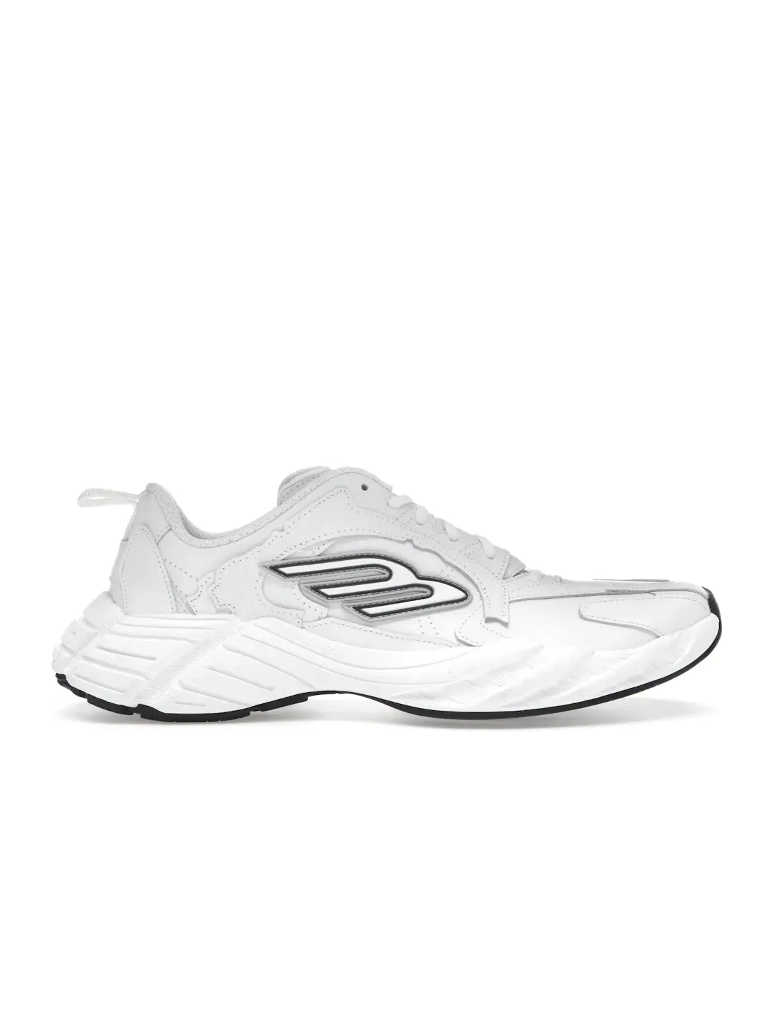 Кроссовки мужские Balenciaga Monday Shoe, кожа/текстиль — изображение 1 из 4, белый