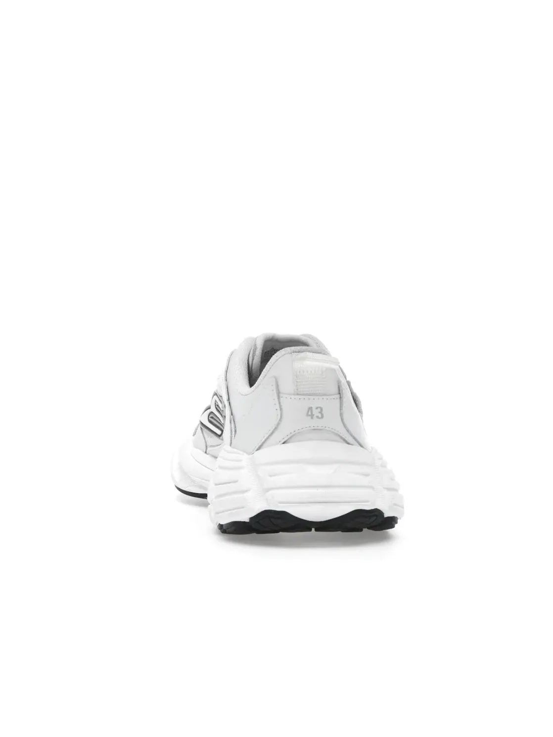Кроссовки мужские Balenciaga Monday Shoe, кожа/текстиль — изображение 4 из 4, белый
