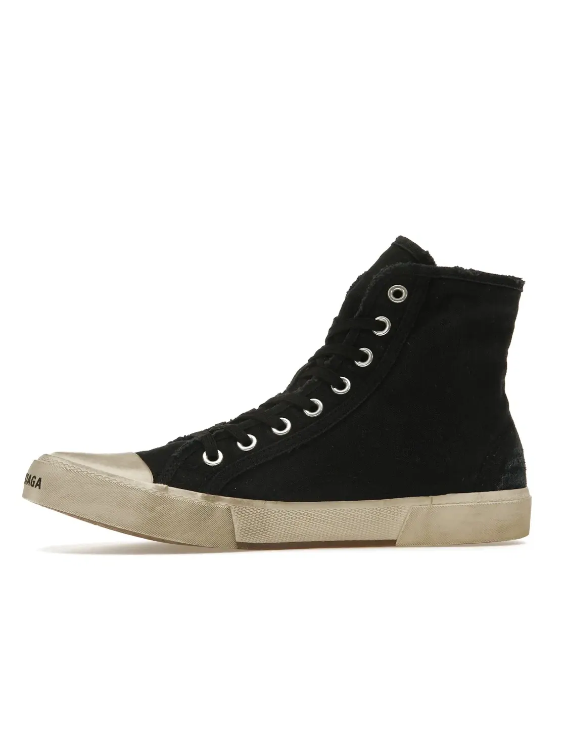 Кроссовки мужские Balenciaga Paris High Top, высокие — изображение 3 из 4, черный/белый