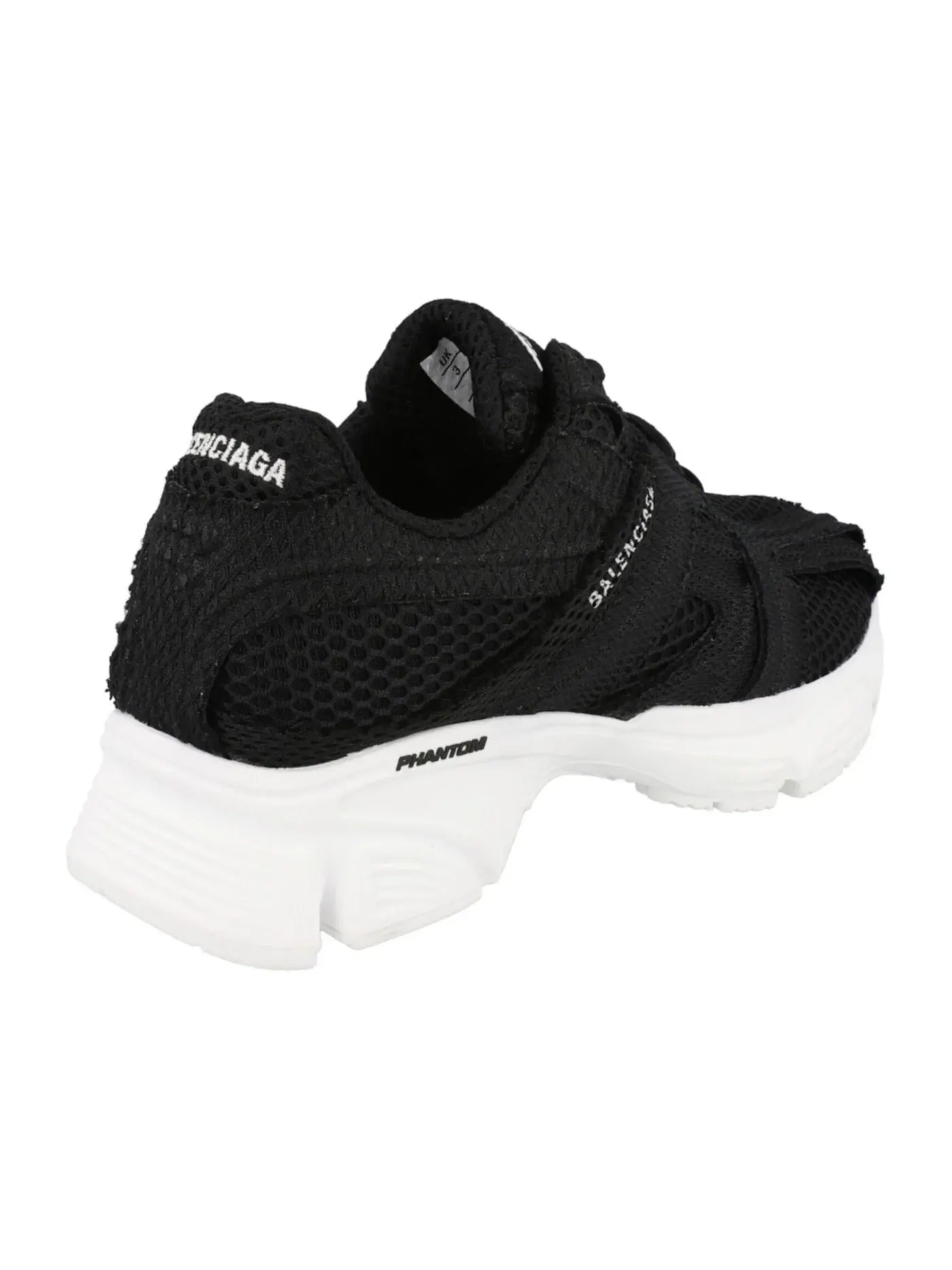 Кроссовки женские Balenciaga Phantom Low-Top, низкий верх — изображение 3 из 3, белый