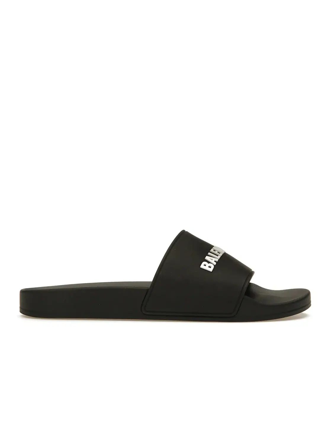 Шлепанцы мужские Balenciaga Pool Slide, контурная стелька — изображение 1 из 4, черный
