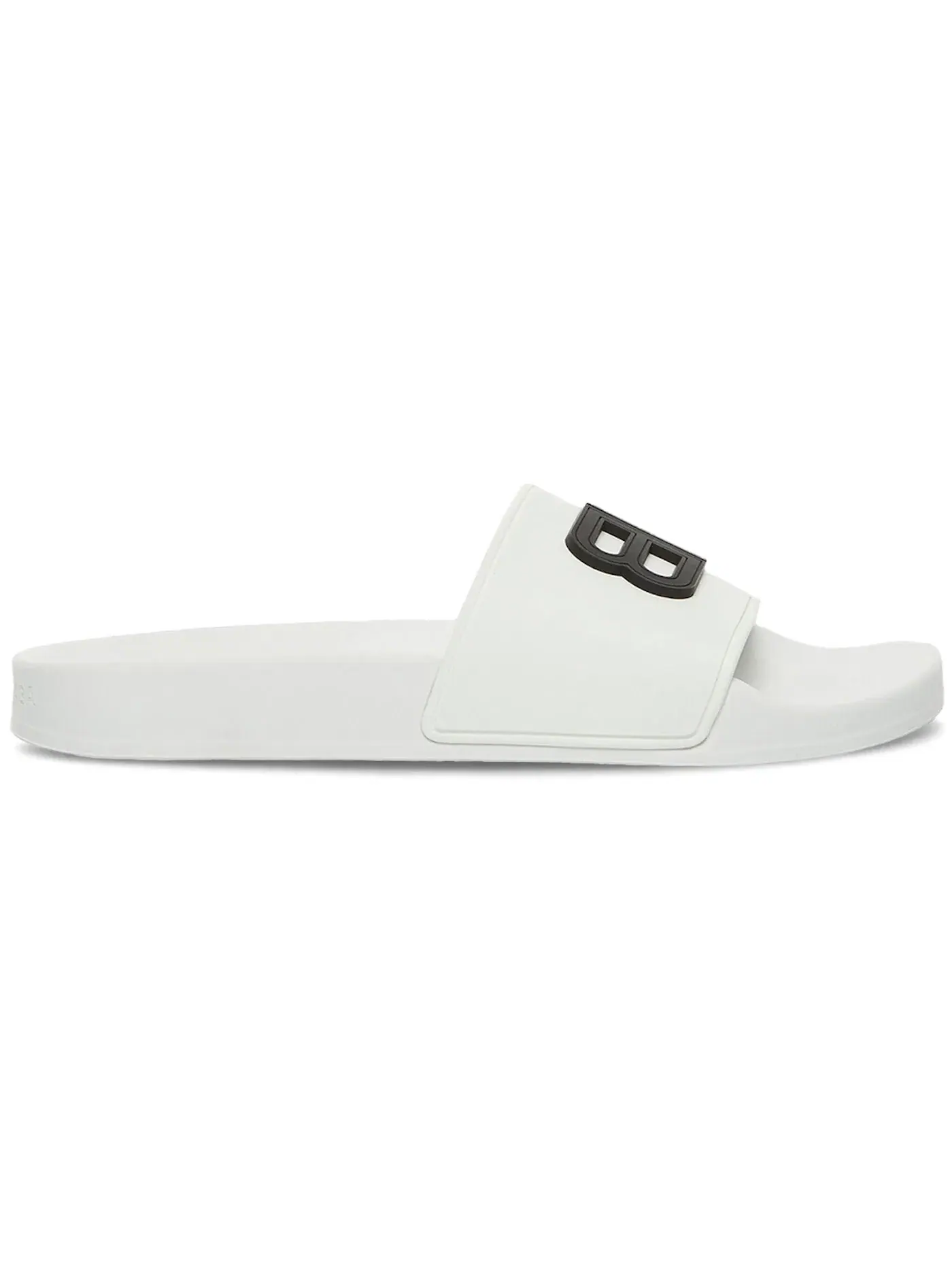 Шлепанцы Balenciaga Pool Slides, с логотипом BB — изображение 1 из 1, черный