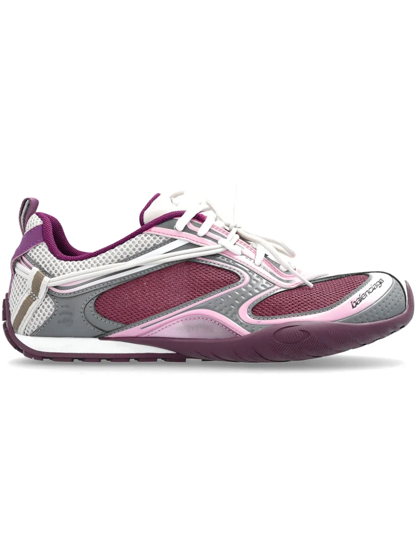 Кроссовки Balenciaga Radar Sneaker, с принтом — изображение 1 из 1, фиолетовый/серый/розовый
