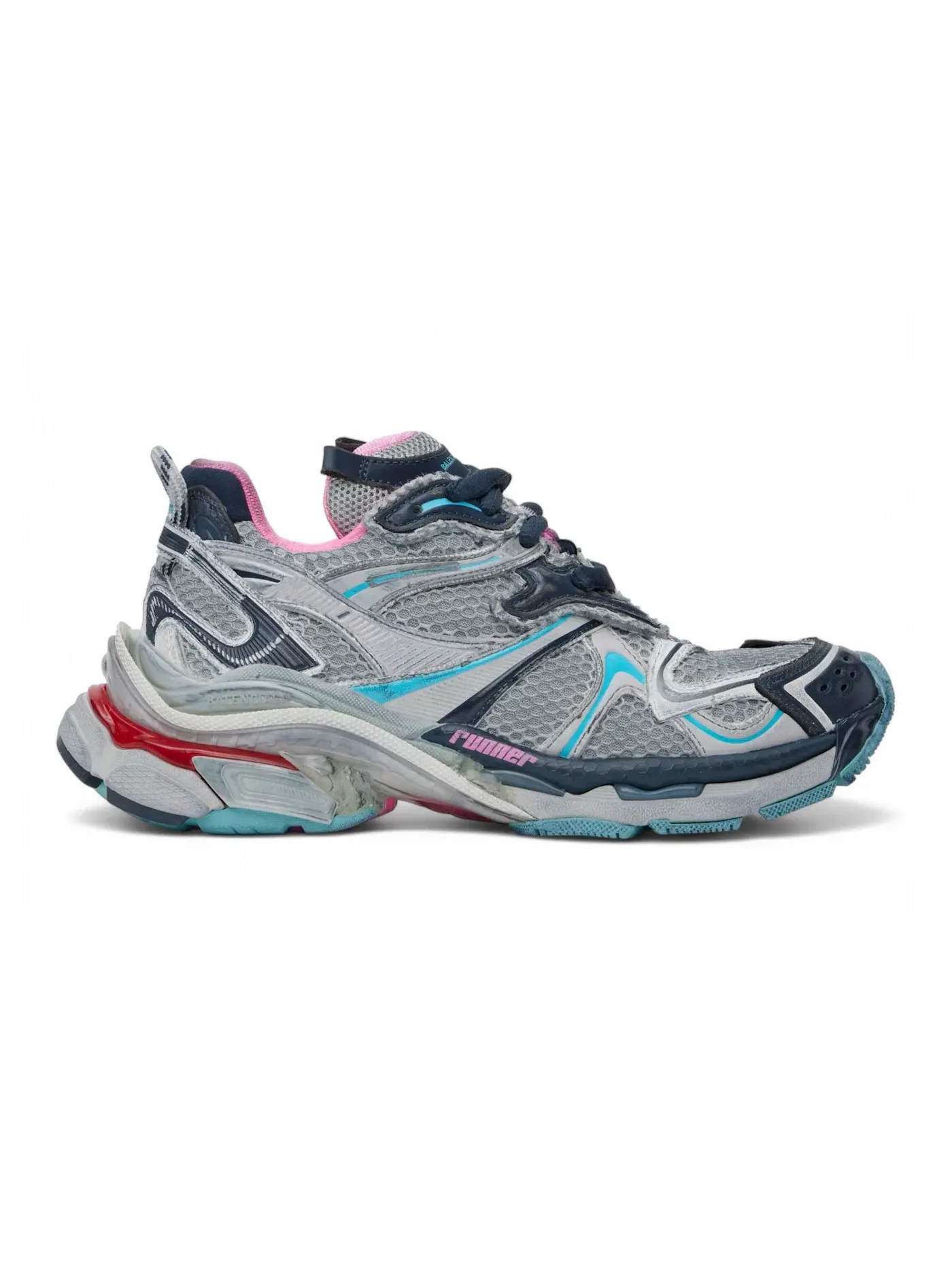 Кроссовки женские Balenciaga Runner 2.0, с принтом — изображение 1 из 1