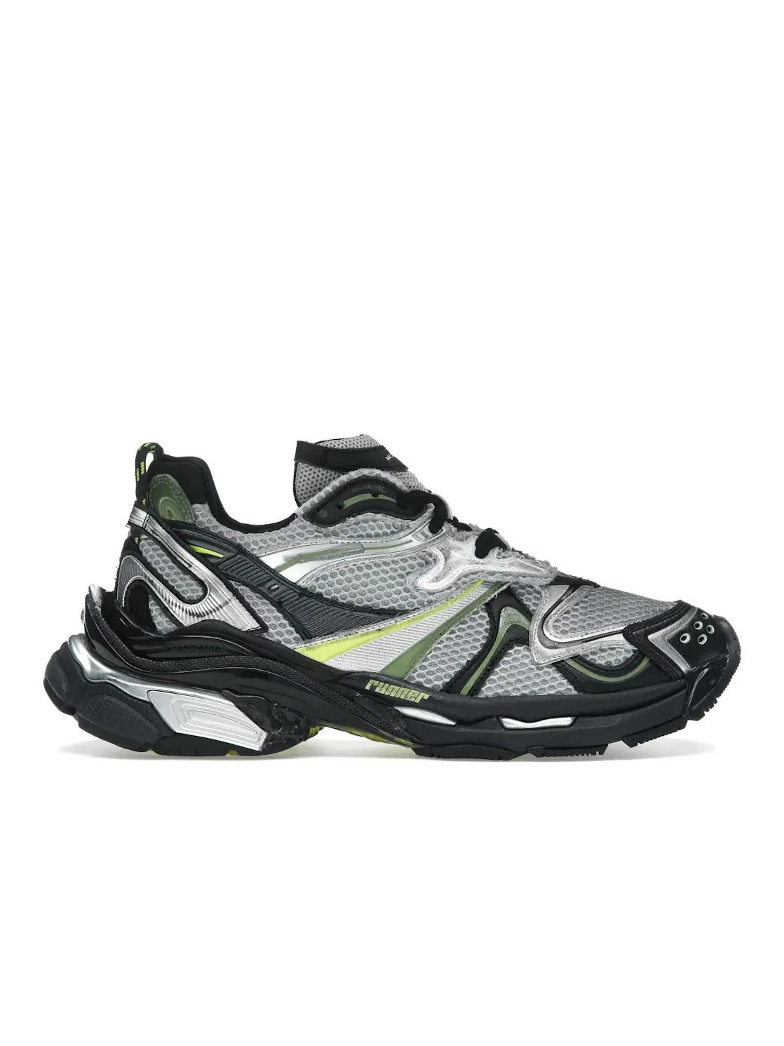 Кроссовки мужские Balenciaga Runner 2.0, с эффектом потертостей — изображение 1 из 4
