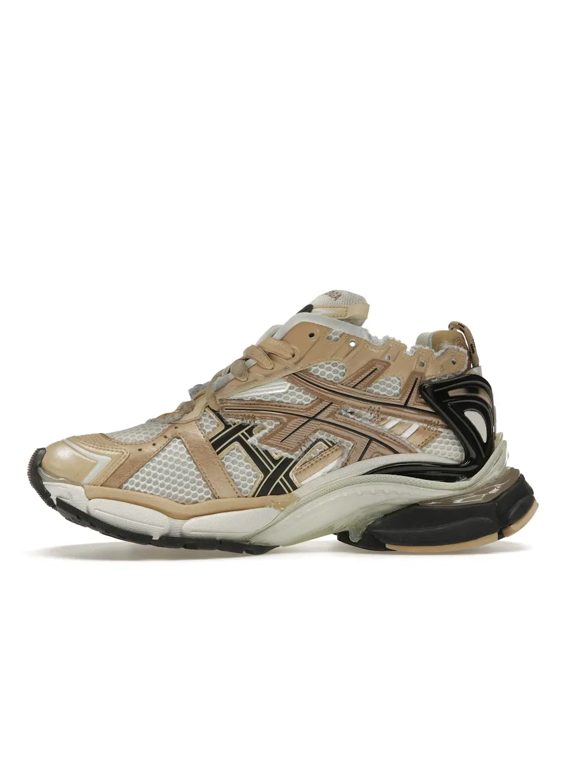 Кроссовки Balenciaga Runner — изображение 3 из 4, бежевый/черный/белый