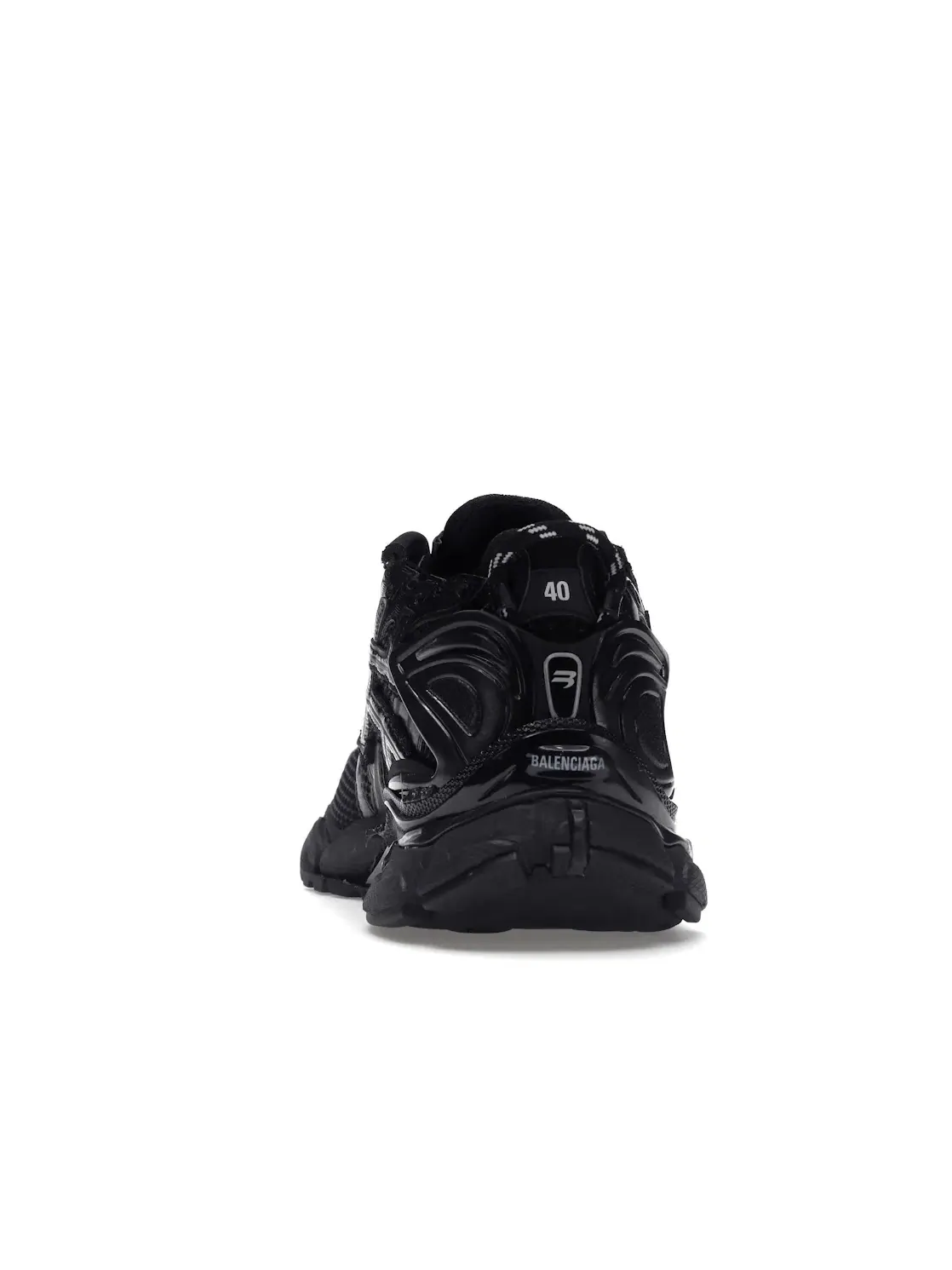 Кроссовки Balenciaga Runner, деконструированный верх — изображение 4 из 4, черный