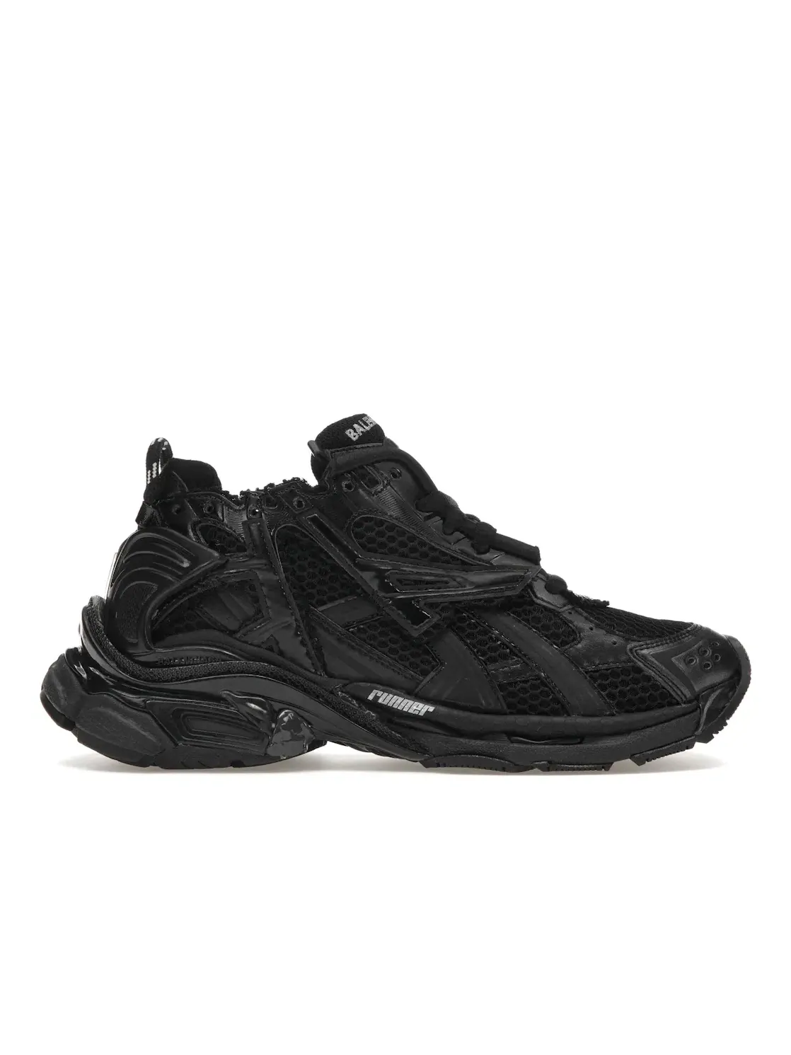 Кроссовки женские Balenciaga Runner, с массивной подошвой — изображение 1 из 4, черный