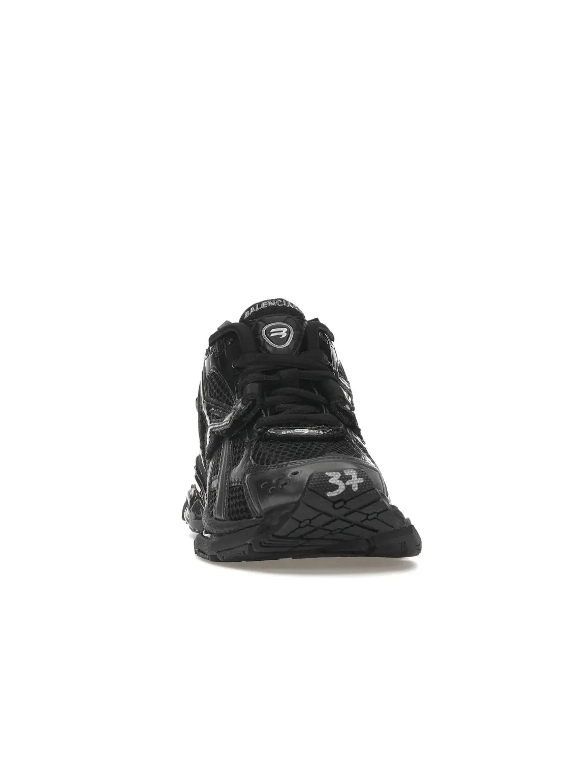 Кроссовки женские Balenciaga Runner, с массивной подошвой — изображение 2 из 4, черный