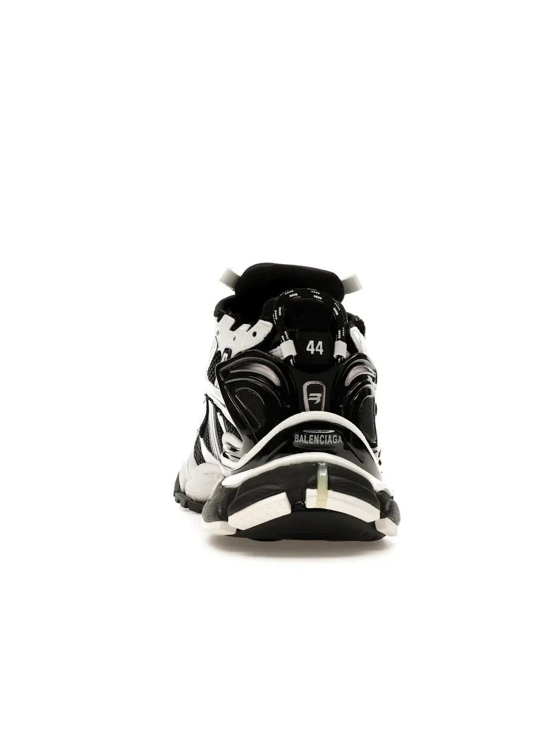 Кроссовки Balenciaga Runner, кожа и текстиль — изображение 4 из 4, черный/белый