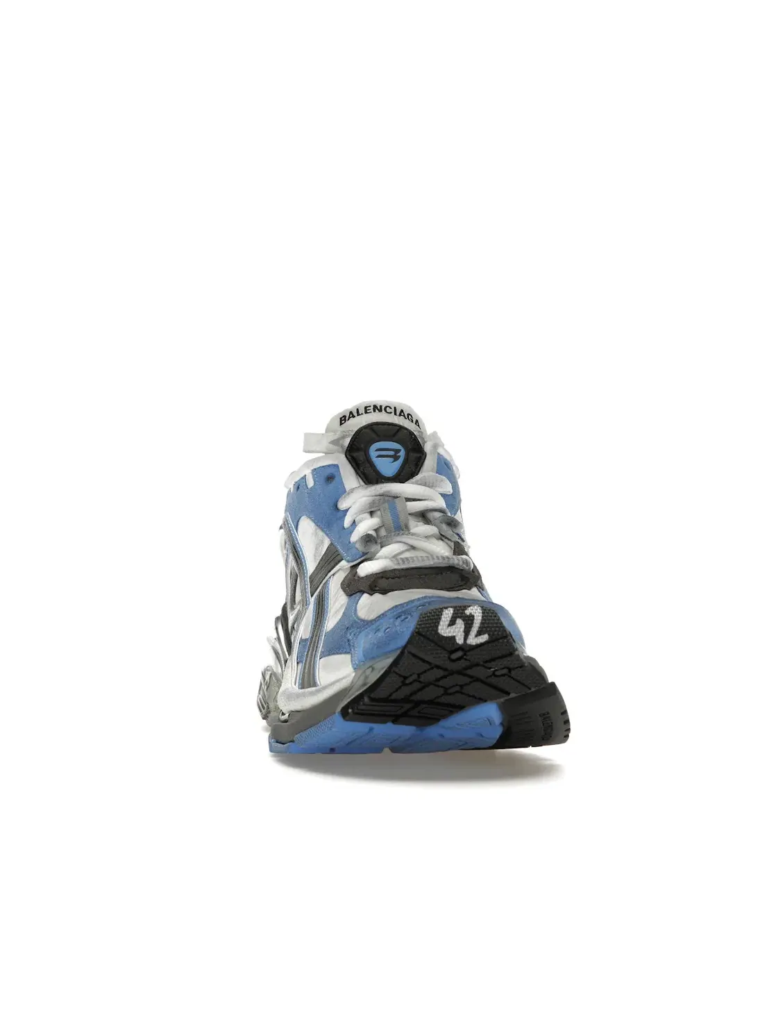 Кроссовки Balenciaga Runner — изображение 2 из 4, синий/белый/серый