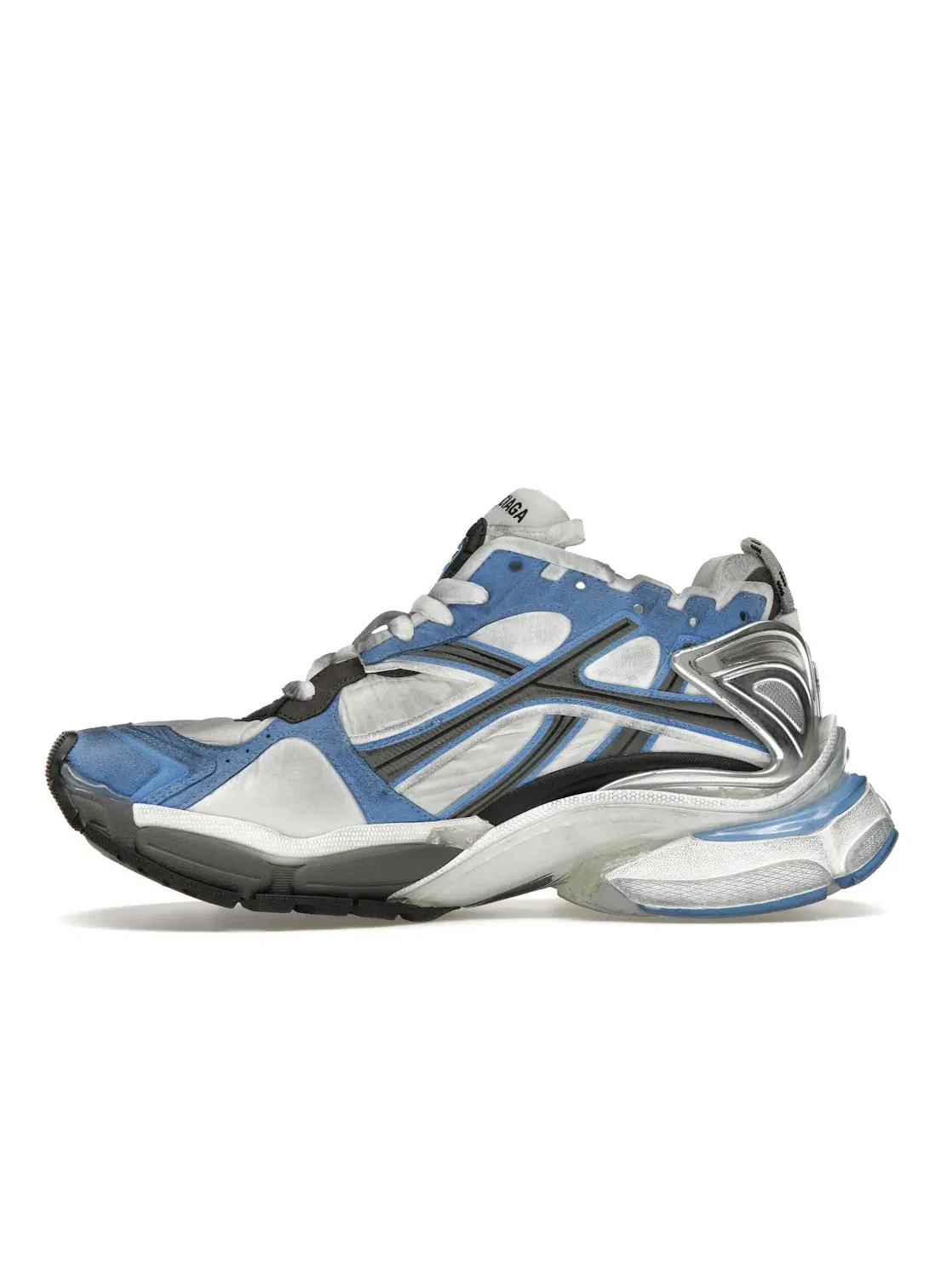 Кроссовки Balenciaga Runner — изображение 3 из 4, синий/белый/серый