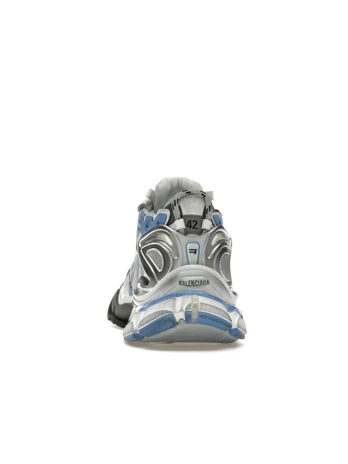 Кроссовки Balenciaga Runner — изображение 4 из 4, синий/белый/серый