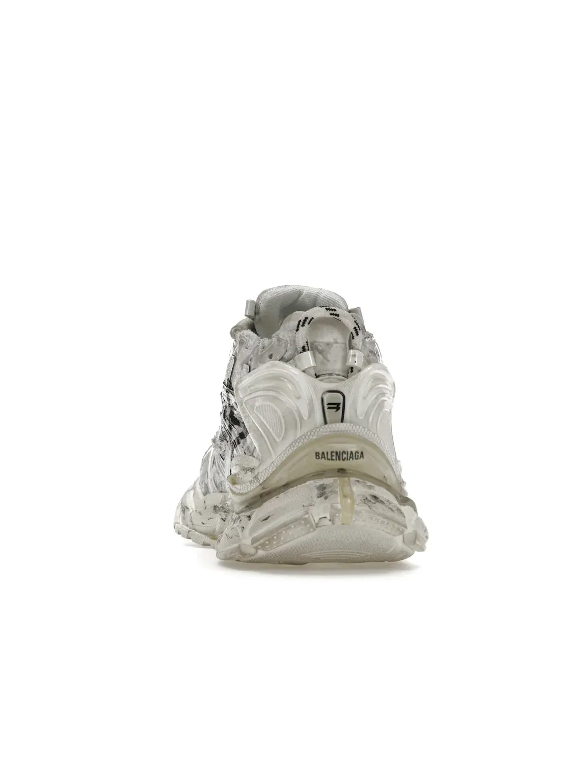 Кроссовки мужские Balenciaga Runner Graffiti, с принтом — изображение 4 из 4, белый