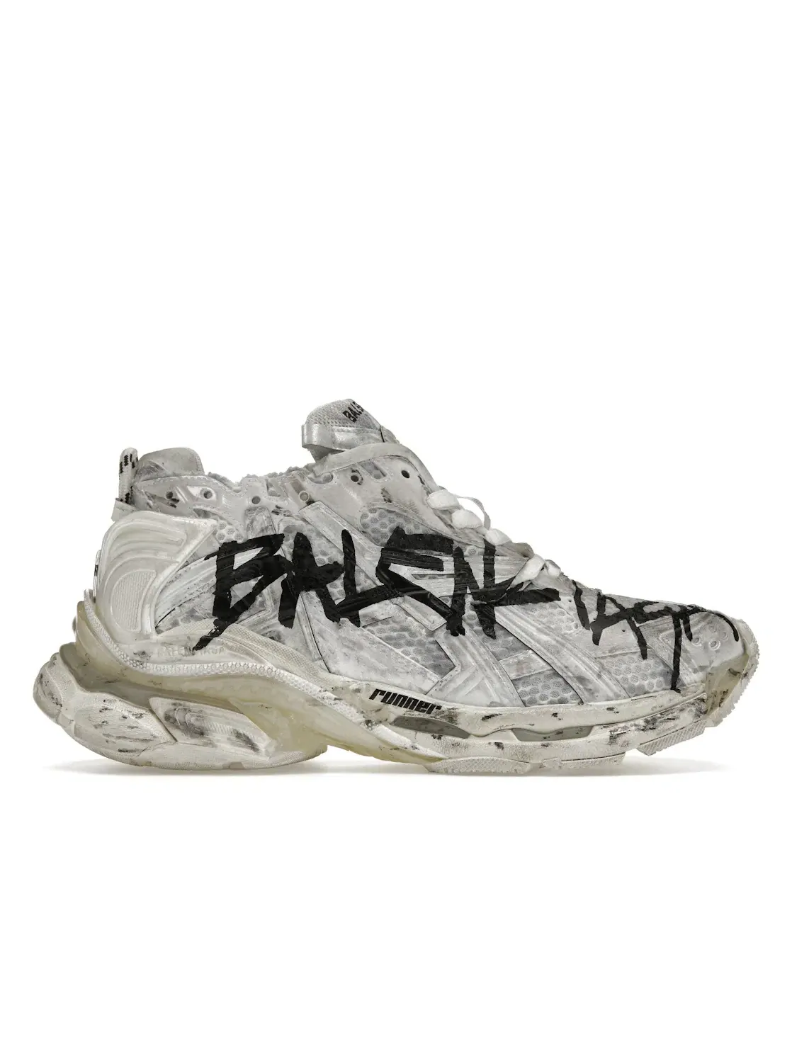 Кроссовки женские Balenciaga Runner Graffiti — изображение 1 из 4, белый