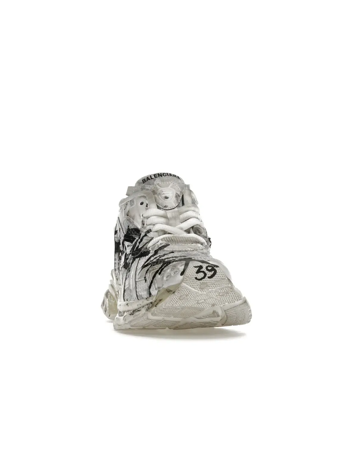Кроссовки женские Balenciaga Runner Graffiti — изображение 2 из 4, белый