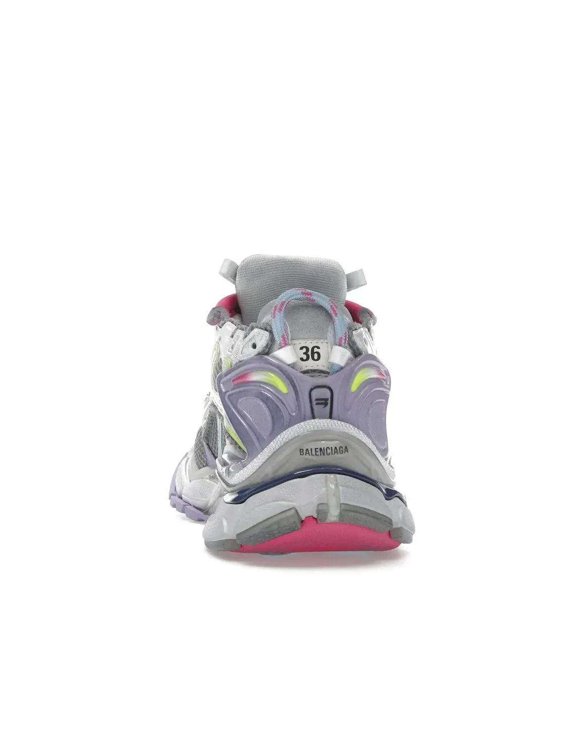 Кроссовки женские Balenciaga Runner, с принтом — изображение 4 из 4, серый мульти