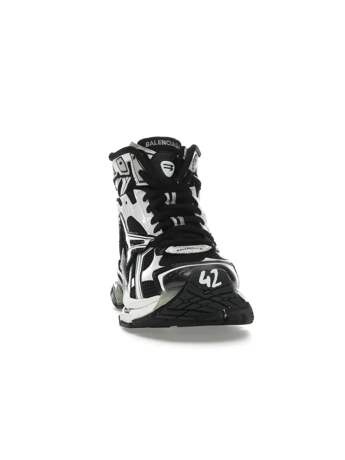 Кроссовки мужские Balenciaga Runner High, Высокие — изображение 2 из 4, черный