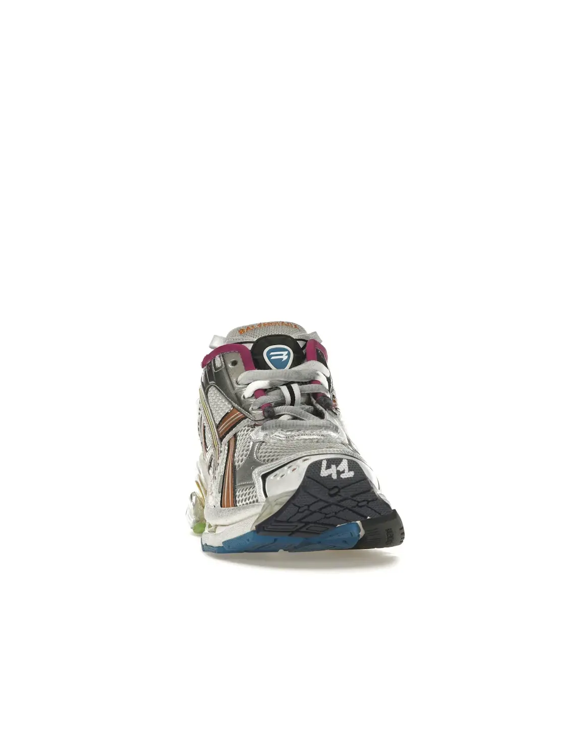 Кроссовки женские Balenciaga Runner — изображение 2 из 4, мульти/серый