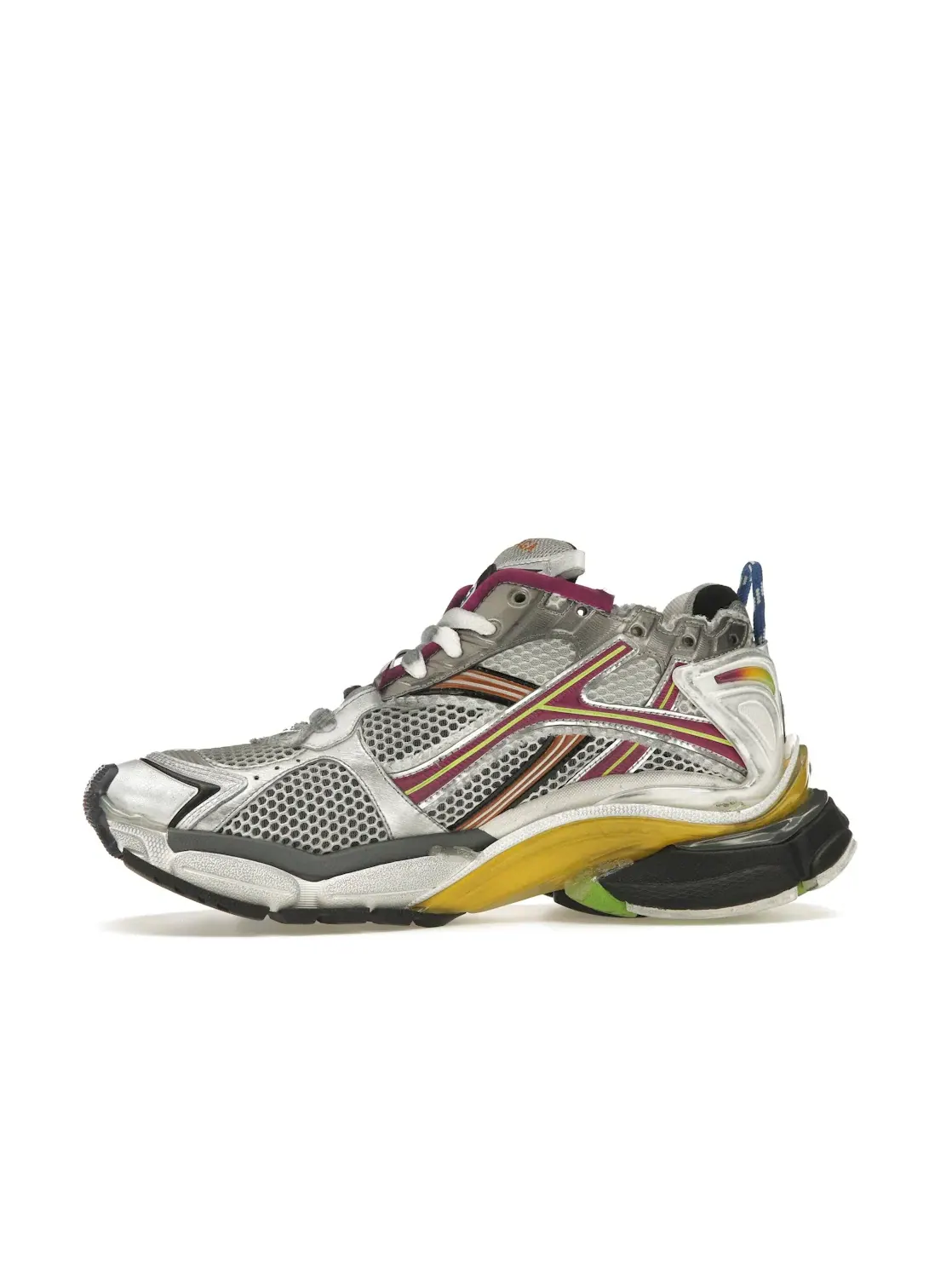 Кроссовки женские Balenciaga Runner — изображение 3 из 4, мульти/серый