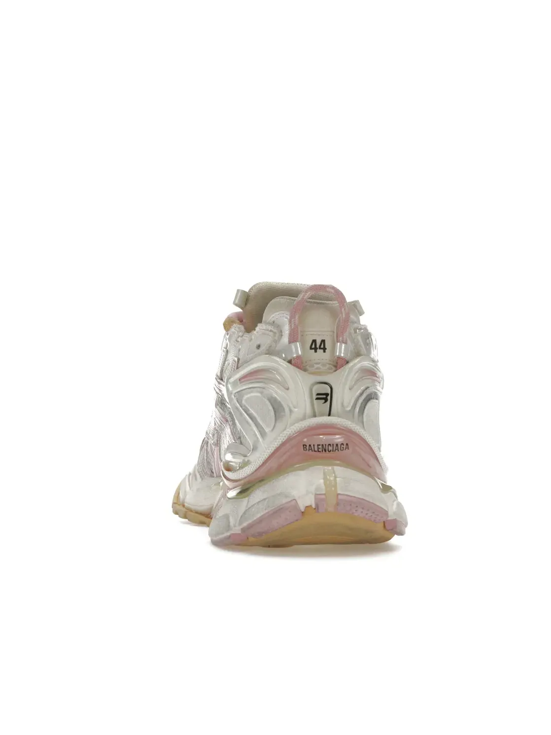 Кроссовки Balenciaga Runner — изображение 4 из 4, беловато-розовый