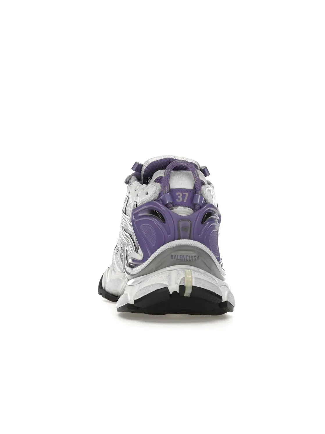 Кроссовки женские Balenciaga Runner — изображение 4 из 4, фиолетовый/серый/белый