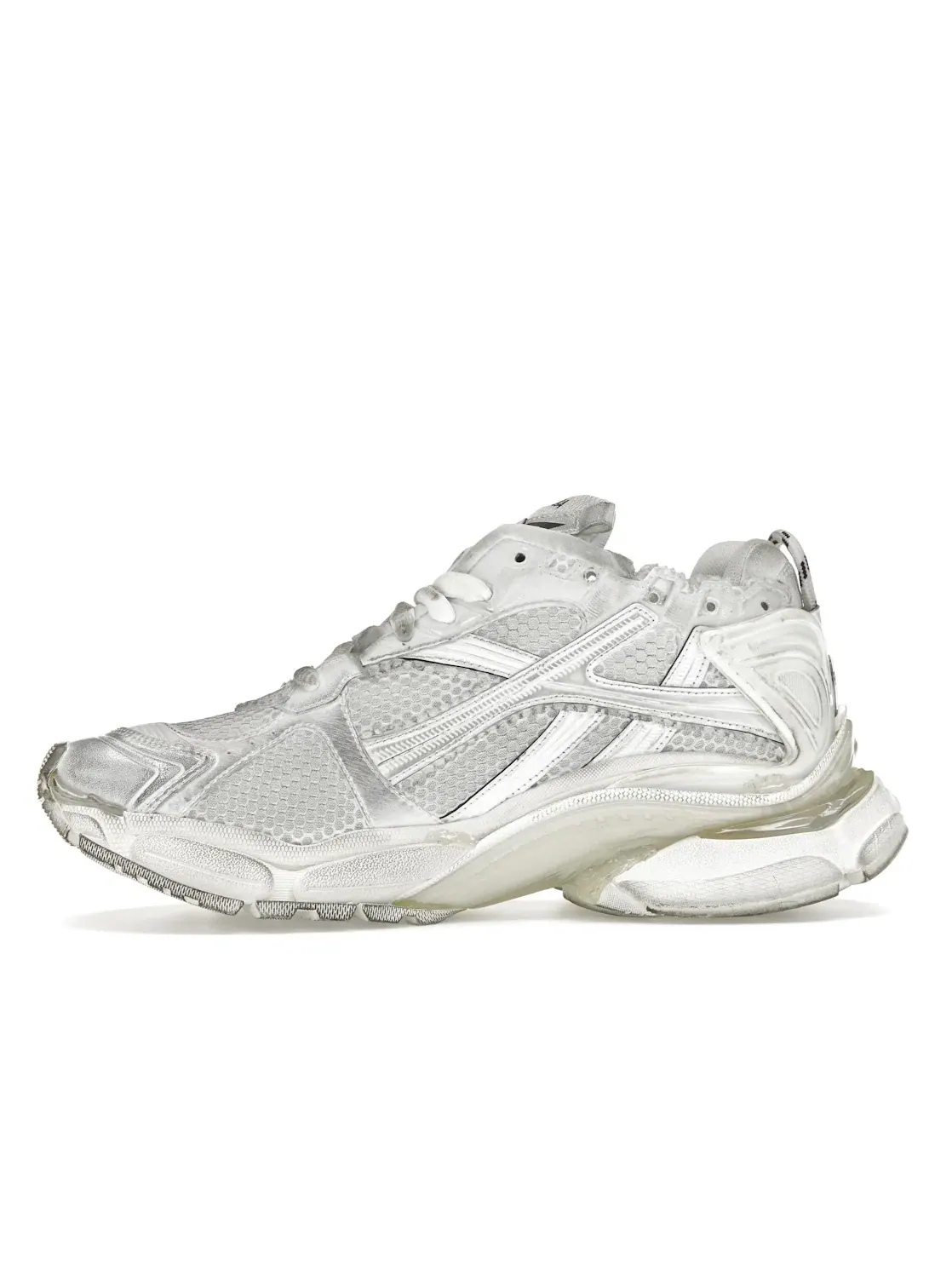 Кроссовки Balenciaga Runner White — изображение 3 из 4, белый