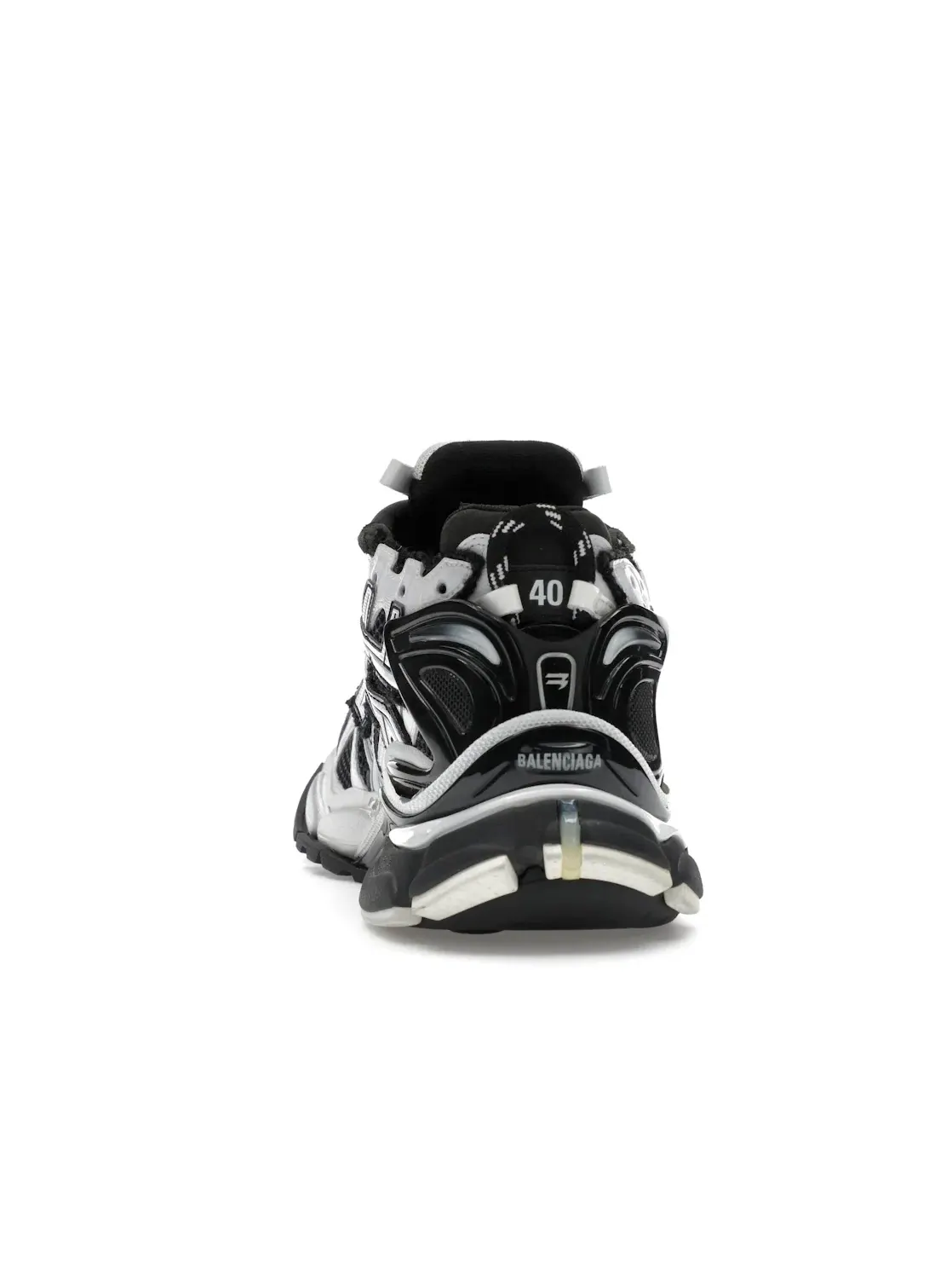Кроссовки женские Balenciaga Runner — изображение 4 из 4, белый/черный