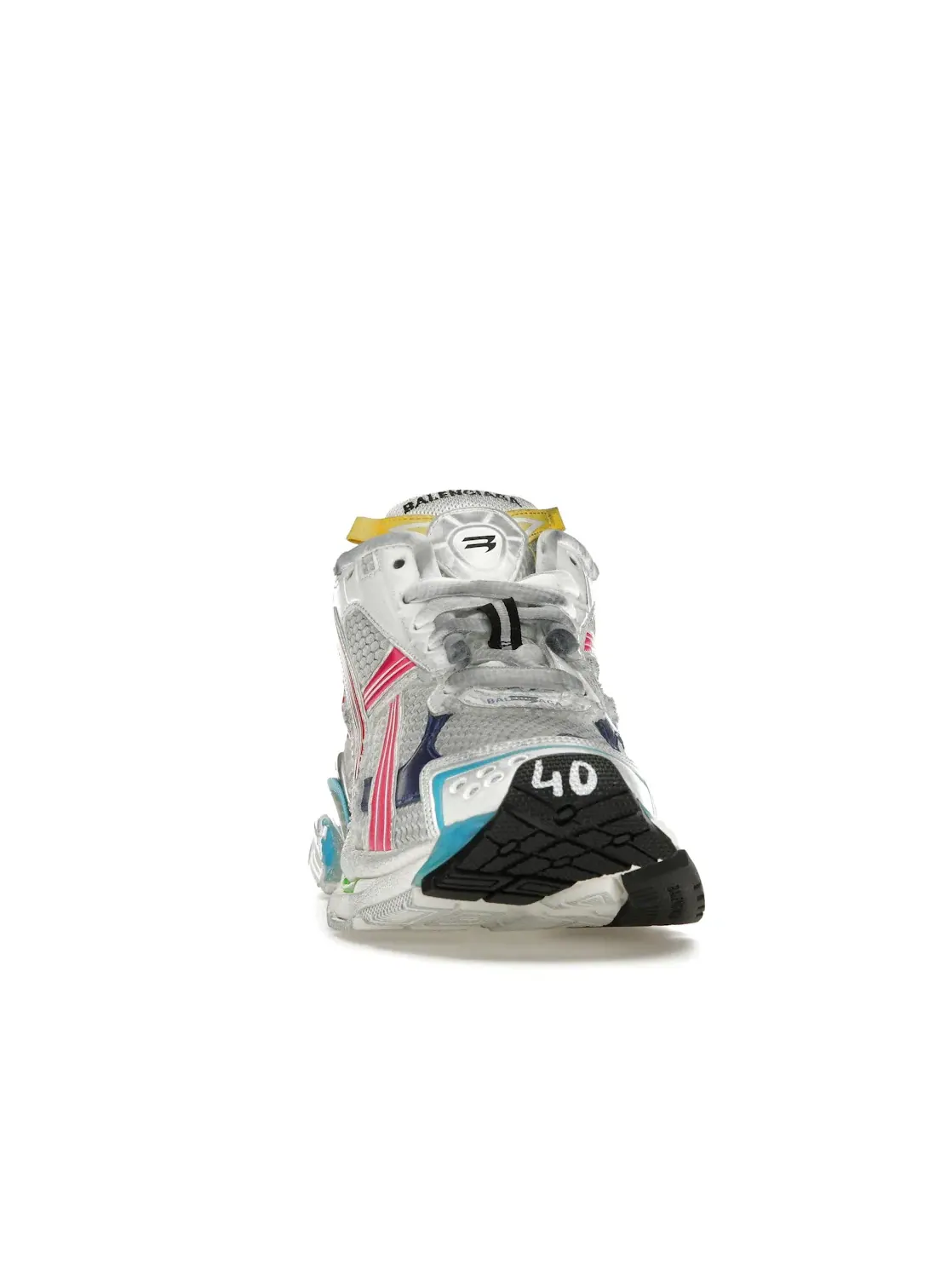 Кроссовки мужские Balenciaga Runner, с цветными вставками — изображение 2 из 4